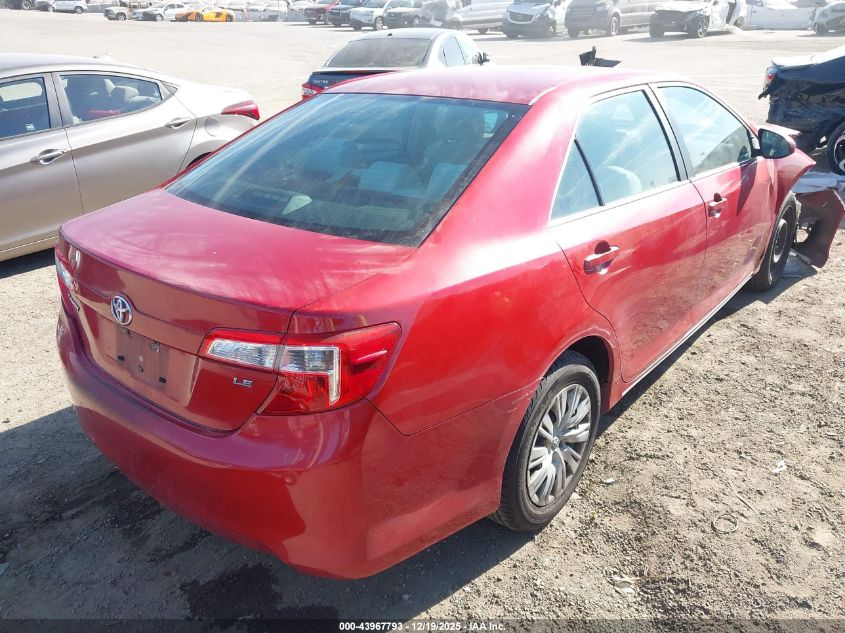 2012 Toyota Camry Le