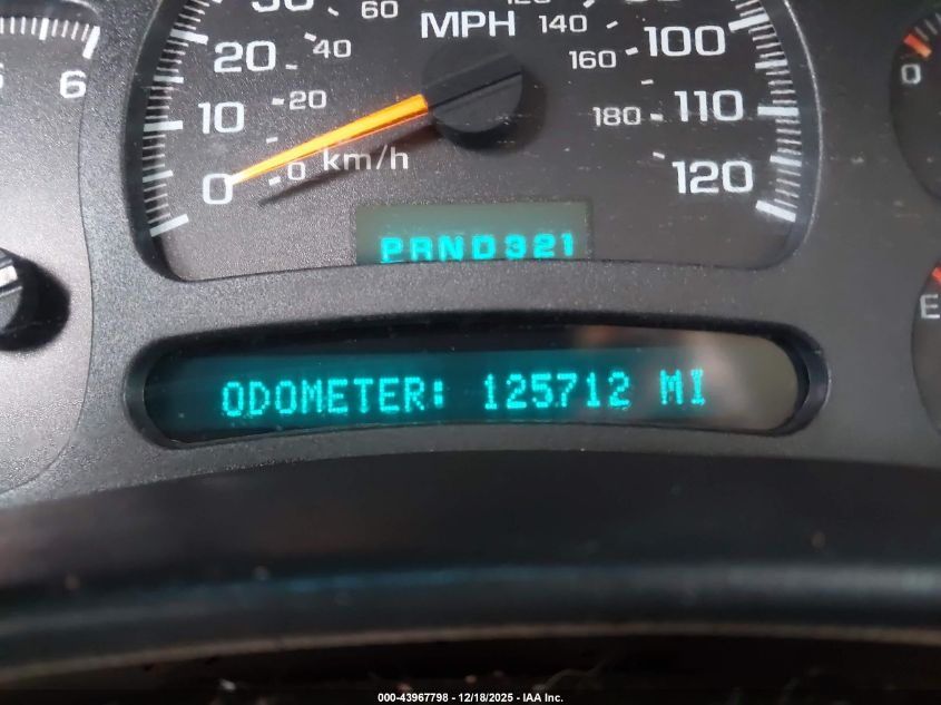 2003 Chevrolet Silverado 1500 Ls VIN: 2GCEC19T031265767 Lot: 43967798