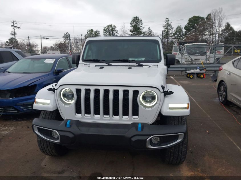 2023 Jeep Wrangler 4Xe Sahara 4X4 VIN: 1C4JJXP60PW502941 Lot: 43967800