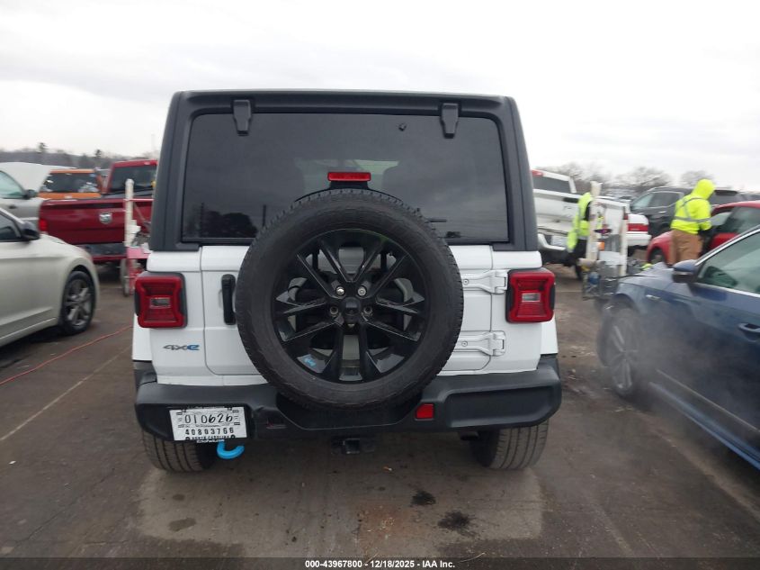 2023 Jeep Wrangler 4Xe Sahara 4X4 VIN: 1C4JJXP60PW502941 Lot: 43967800