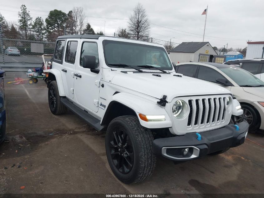 2023 Jeep Wrangler 4Xe Sahara 4X4