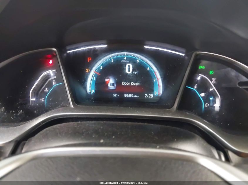 2017 Honda Civic Ex-L VIN: 2HGFC3B77HH351347 Lot: 43967801