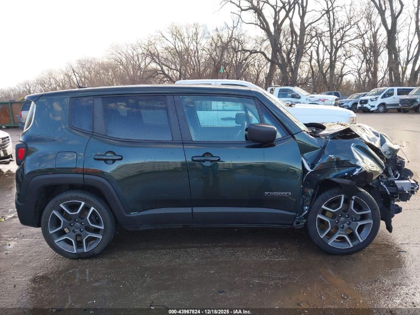 2021 Jeep Renegade Jeepster Fwd VIN: ZACNJCAB4MPM33130 Lot: 43967824