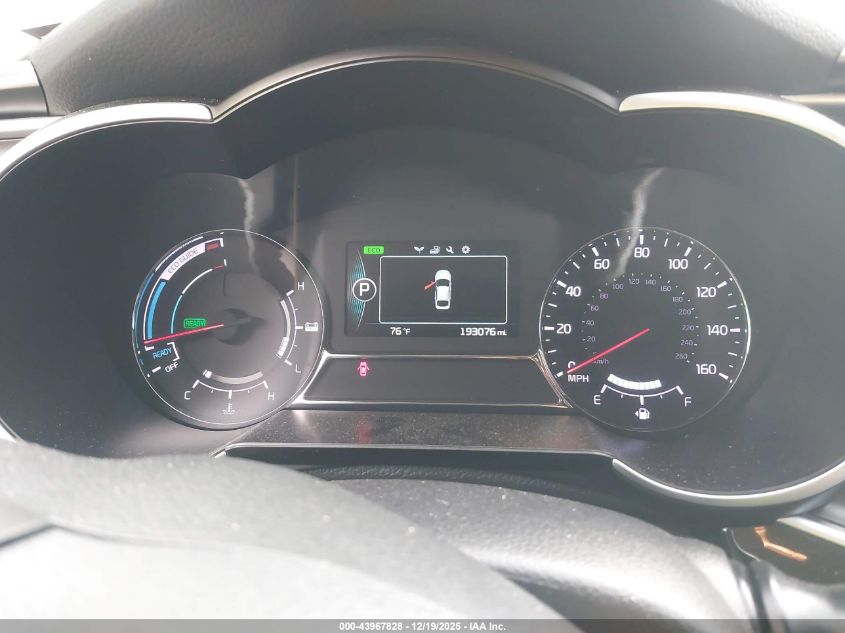 2014 Kia Optima Hybrid Lx VIN: KNAGM4AD6E5076633 Lot: 43967828