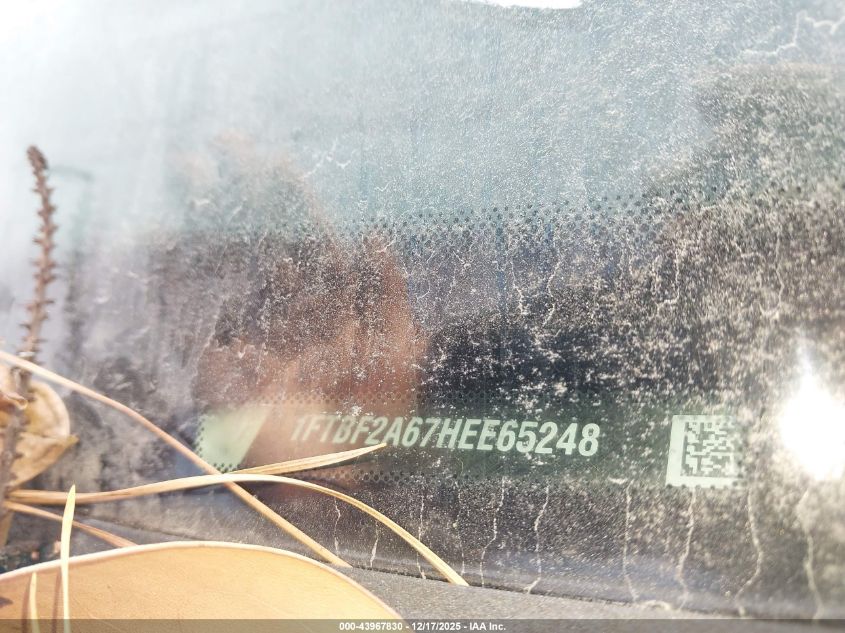 2017 Ford F-250 Xl VIN: 1FTBF2A67HEE65248 Lot: 43967830