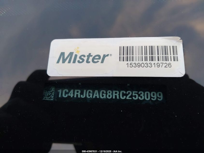 2024 Jeep Grand Cherokee Laredo X 4X2 VIN: 1C4RJGAG8RC253099 Lot: 43967831