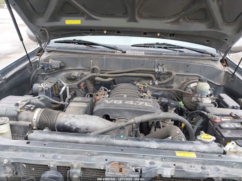 2005 Toyota Sequoia Sr5 V8 VIN: 5TDZT34AX5S241264 Lot: 43967840