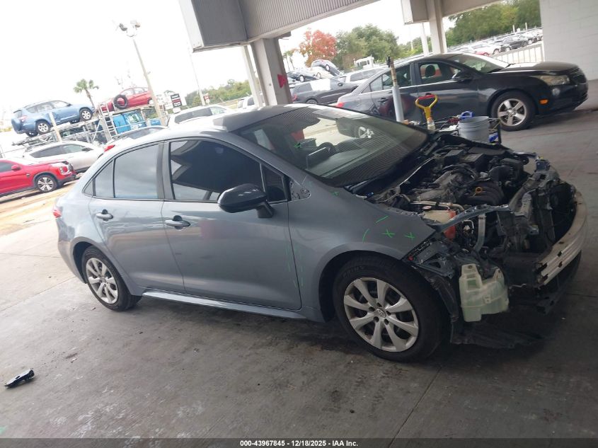 2021 Toyota Corolla Le VIN: 5YFEPMAE2MP233148 Lot: 43967845