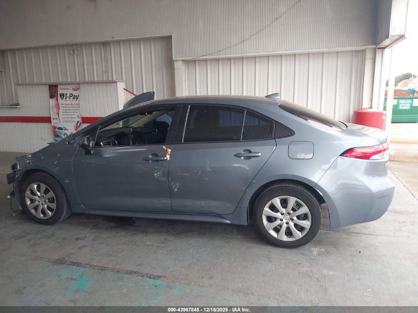 2021 Toyota Corolla Le VIN: 5YFEPMAE2MP233148 Lot: 43967845