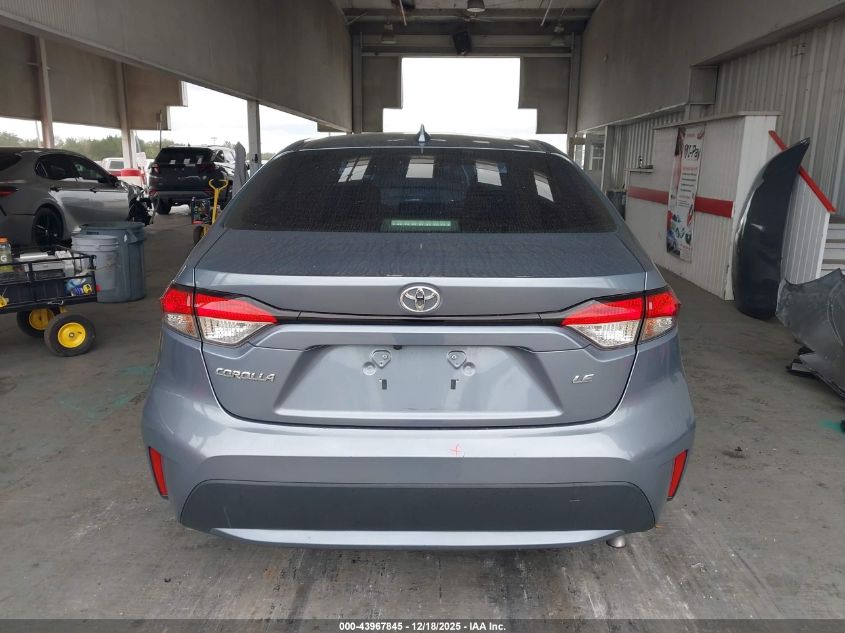 2021 Toyota Corolla Le VIN: 5YFEPMAE2MP233148 Lot: 43967845