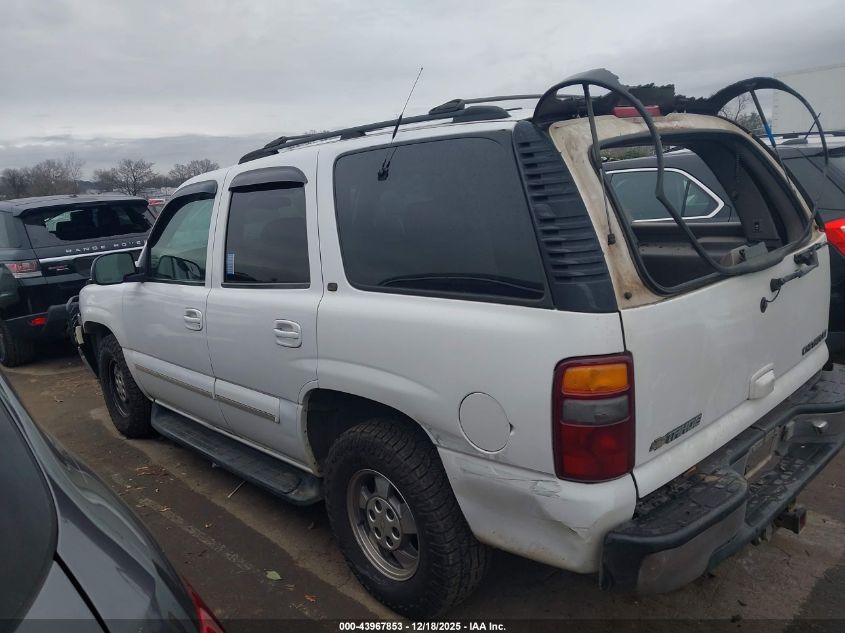 2001 Chevrolet Tahoe Lt VIN: 1GNEK13T51R145566 Lot: 43967853