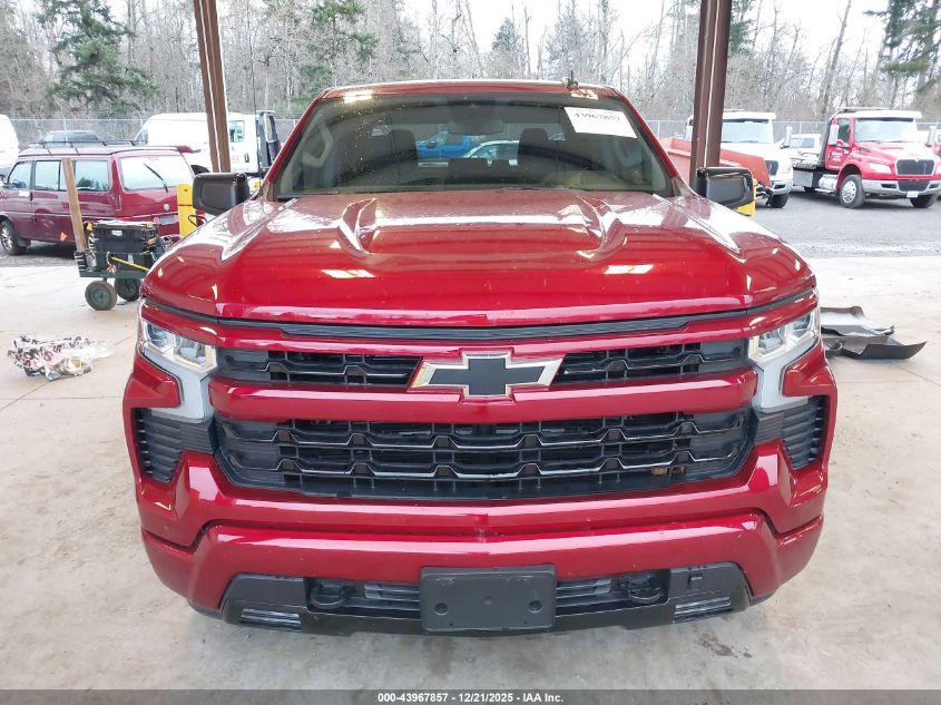 2025 Chevrolet Silverado 1500 4Wd Standard Bed Rst VIN: 1GCUKEE82SZ127337 Lot: 43967857