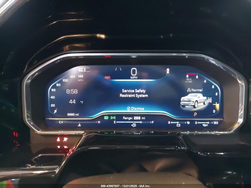 2025 Chevrolet Silverado 1500 4Wd Standard Bed Rst VIN: 1GCUKEE82SZ127337 Lot: 43967857