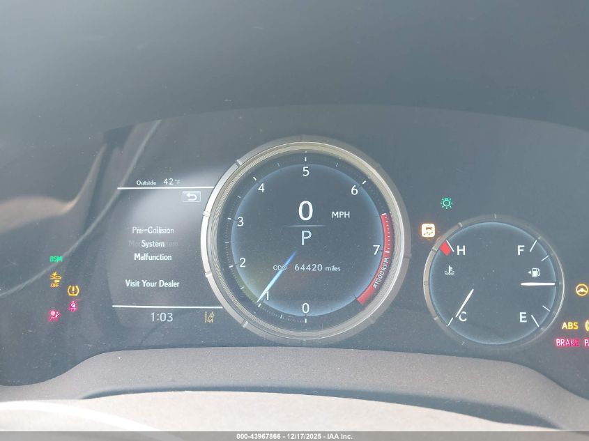 2020 Lexus Rx 350 F Sport Performance VIN: 2T2YZMDA5LC234319 Lot: 43967866