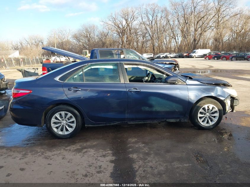 2015 Toyota Camry Le VIN: 4T4BF1FKXFR461151 Lot: 43967868