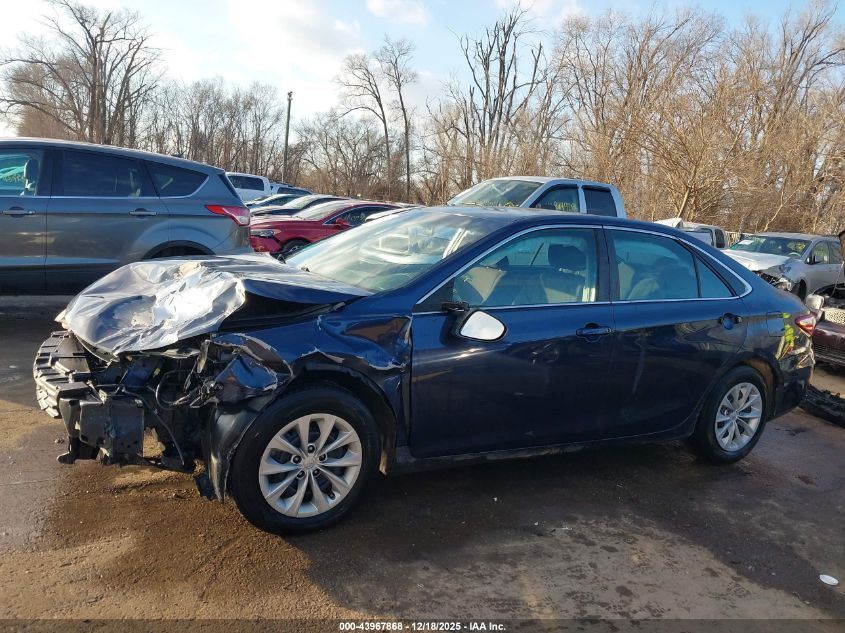 2015 Toyota Camry Le VIN: 4T4BF1FKXFR461151 Lot: 43967868