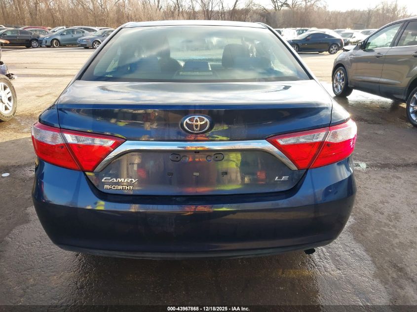 2015 Toyota Camry Le VIN: 4T4BF1FKXFR461151 Lot: 43967868