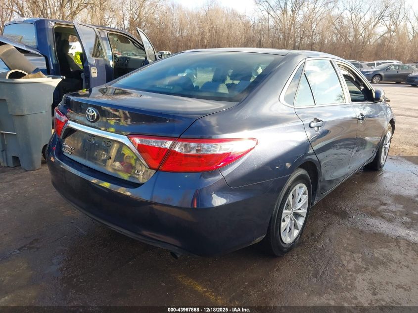 2015 Toyota Camry Le VIN: 4T4BF1FKXFR461151 Lot: 43967868