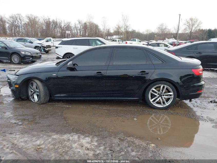 2017 Audi A4 2.0T Season Of Audi Premium VIN: WAUDNAF44HN053427 Lot: 43967878