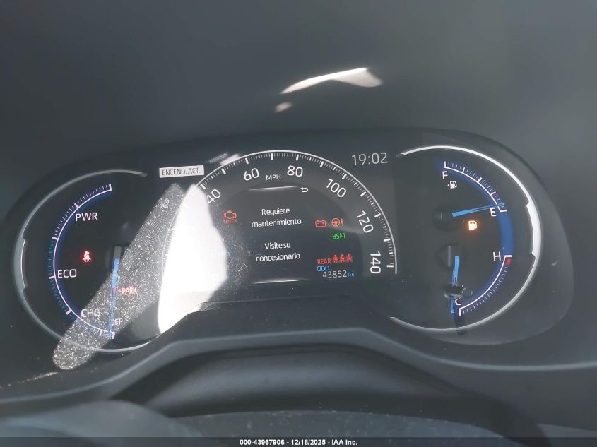 2024 Toyota Rav4 Hybrid Xle VIN: 4T3RWRFVXRU139719 Lot: 43967906