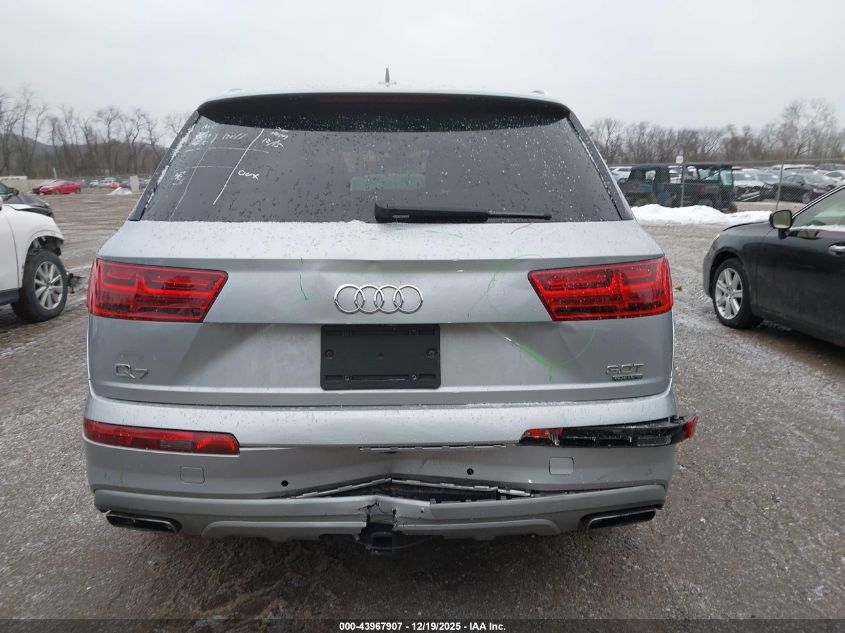 2018 Audi Q7 3.0T Premium VIN: WA1VAAF78JD049187 Lot: 43967907