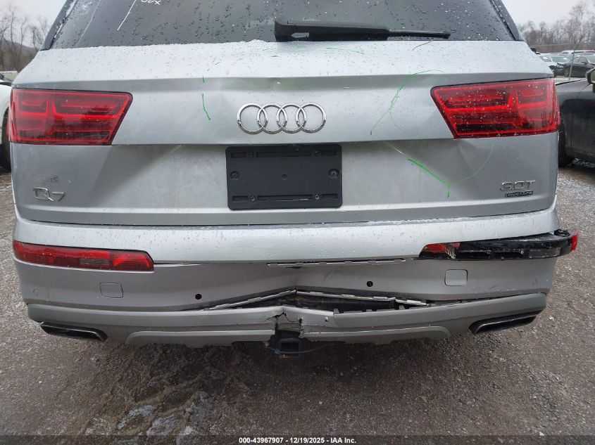 2018 Audi Q7 3.0T Premium VIN: WA1VAAF78JD049187 Lot: 43967907
