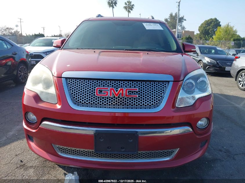 2012 GMC Acadia Denali VIN: 1GKKRTED3CJ222627 Lot: 43967922