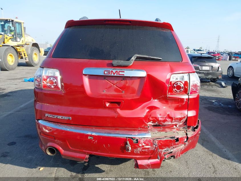 2012 GMC Acadia Denali VIN: 1GKKRTED3CJ222627 Lot: 43967922