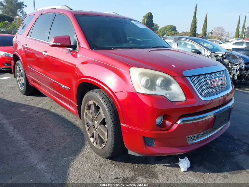2012 GMC Acadia Denali VIN: 1GKKRTED3CJ222627 Lot: 43967922