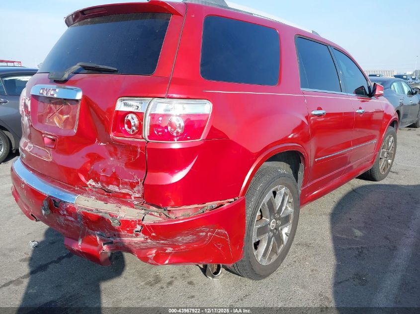 2012 GMC Acadia Denali VIN: 1GKKRTED3CJ222627 Lot: 43967922