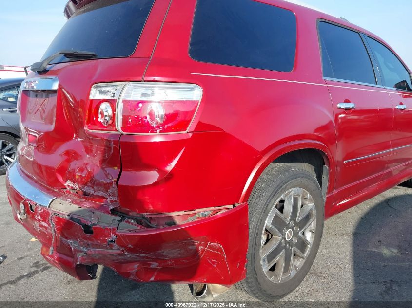 2012 GMC Acadia Denali VIN: 1GKKRTED3CJ222627 Lot: 43967922
