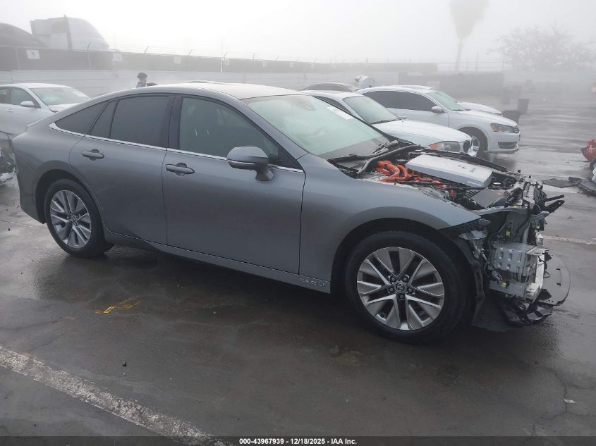 2021 Toyota Mirai Xle VIN: JTDAAAAA6MA002382 Lot: 43967939