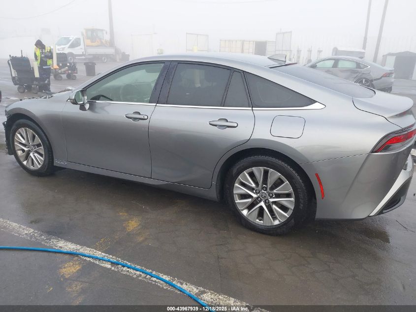 2021 Toyota Mirai Xle VIN: JTDAAAAA6MA002382 Lot: 43967939