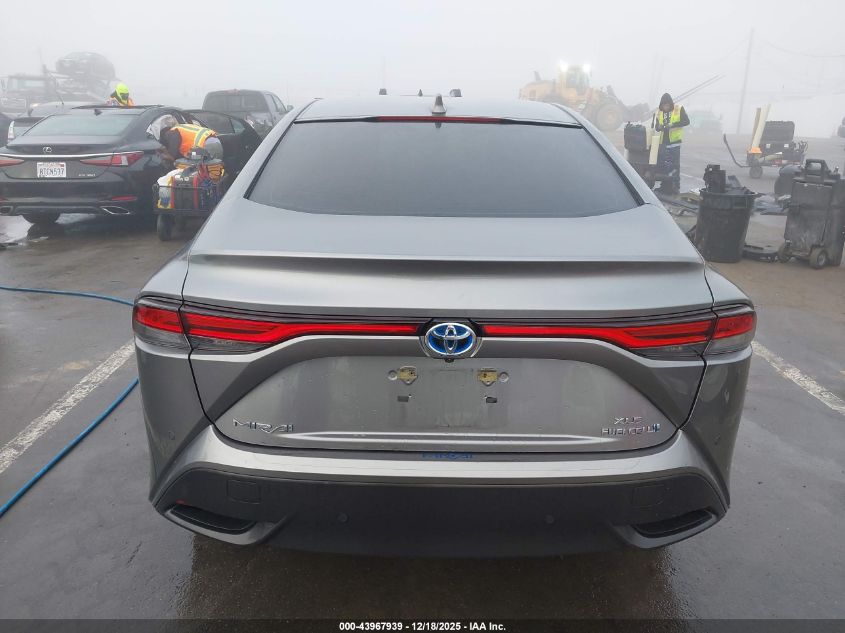 2021 Toyota Mirai Xle VIN: JTDAAAAA6MA002382 Lot: 43967939