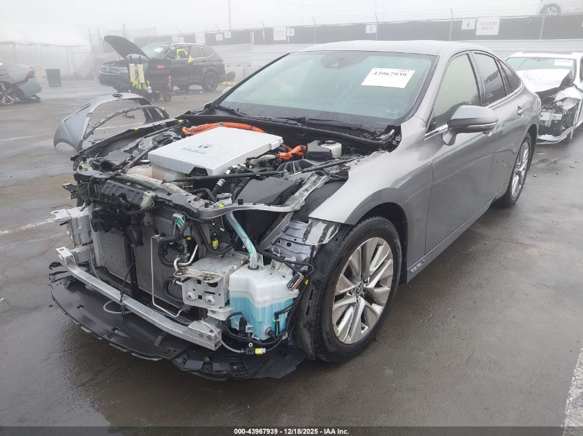 2021 Toyota Mirai Xle VIN: JTDAAAAA6MA002382 Lot: 43967939