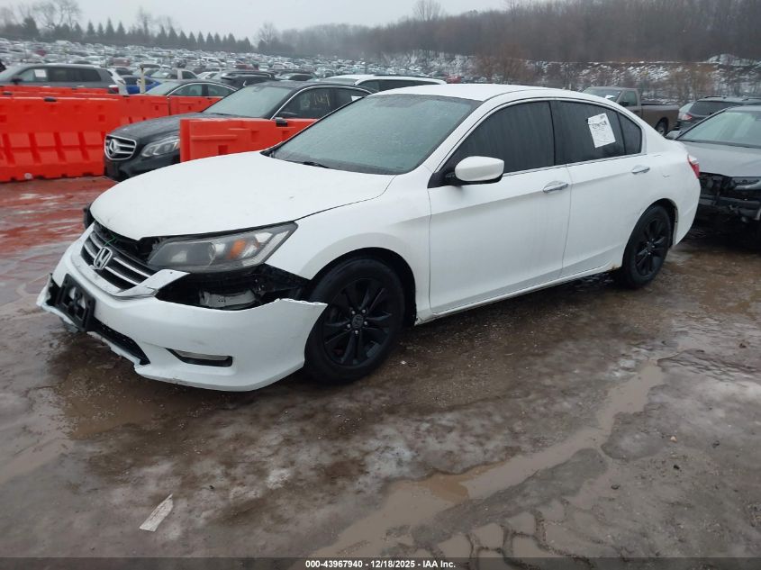 2013 Honda Accord Lx VIN: 1HGCR2F30DA168013 Lot: 43967940