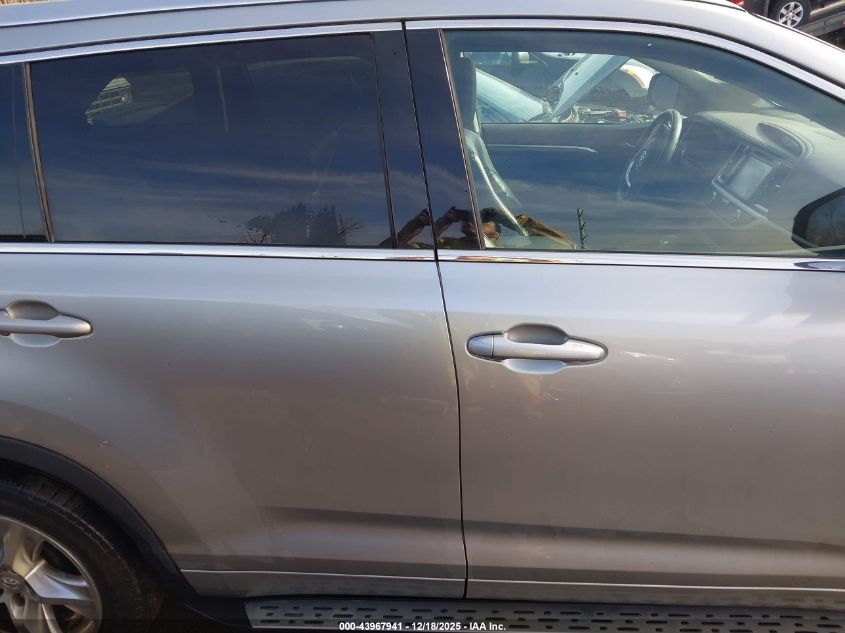 2015 Toyota Highlander Limited V6 VIN: 5TDDKRFHXFS219776 Lot: 43967941