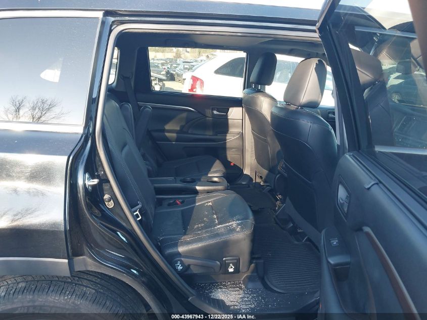 2015 Toyota Highlander Limited V6 VIN: 5TDDKRFH7FS178555 Lot: 43967943