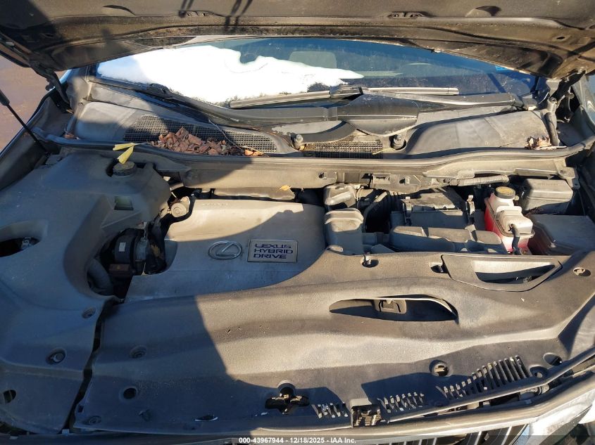 2010 Lexus Rx 450H VIN: JTJBC1BA5A2411425 Lot: 43967944