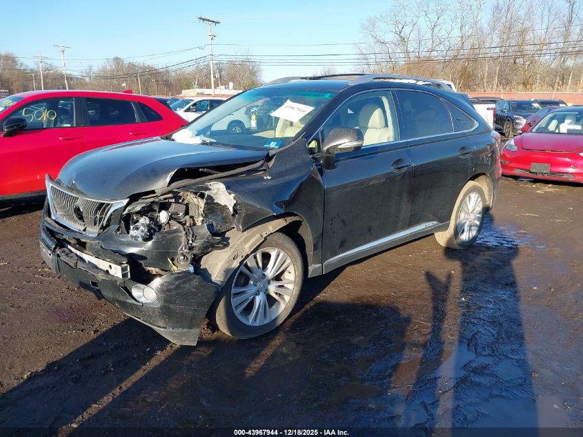 2010 Lexus Rx 450H VIN: JTJBC1BA5A2411425 Lot: 43967944