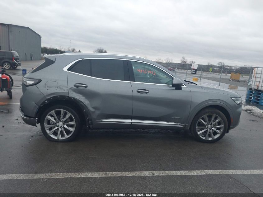 2021 Buick Envision Awd Avenir VIN: LRBFZSR42MD189961 Lot: 43967953
