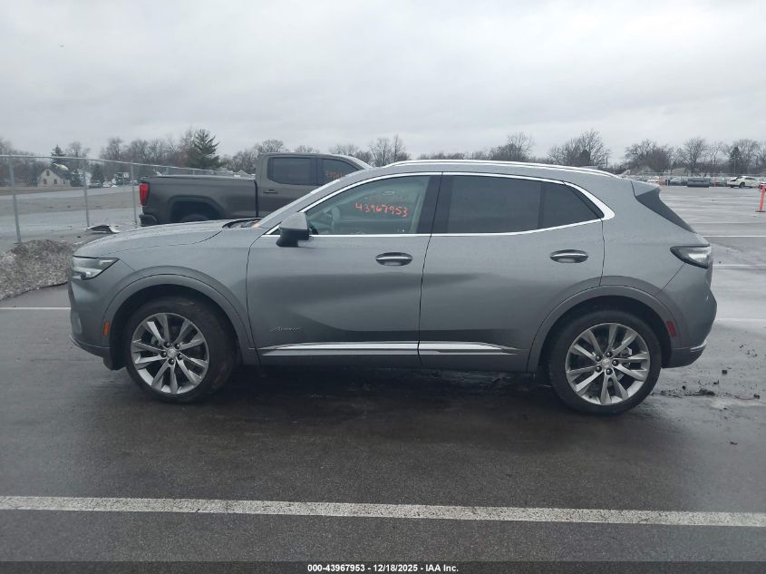 2021 Buick Envision Awd Avenir VIN: LRBFZSR42MD189961 Lot: 43967953