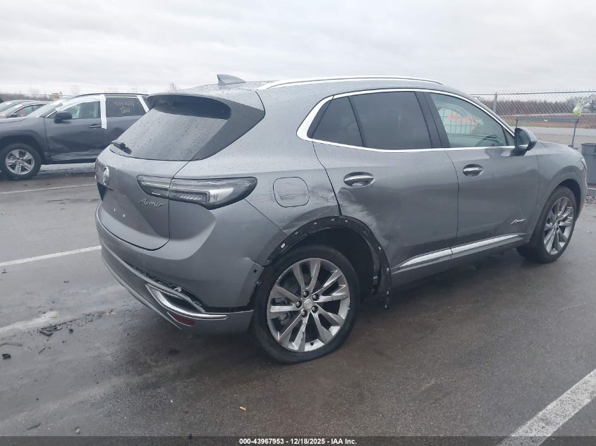 2021 Buick Envision Awd Avenir VIN: LRBFZSR42MD189961 Lot: 43967953