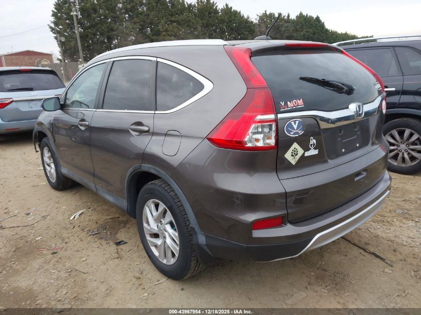 2015 Honda Cr-V Ex-L VIN: 2HKRM4H7XFH691943 Lot: 43967954