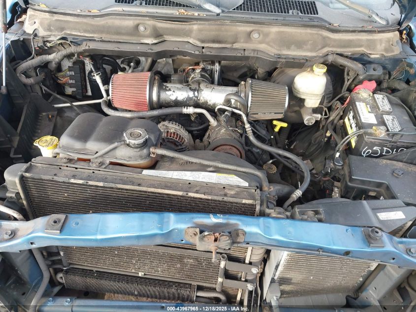 2003 Dodge Ram 1500 Slt/Laramie/St VIN: 1D7HA18D93S320283 Lot: 43967965