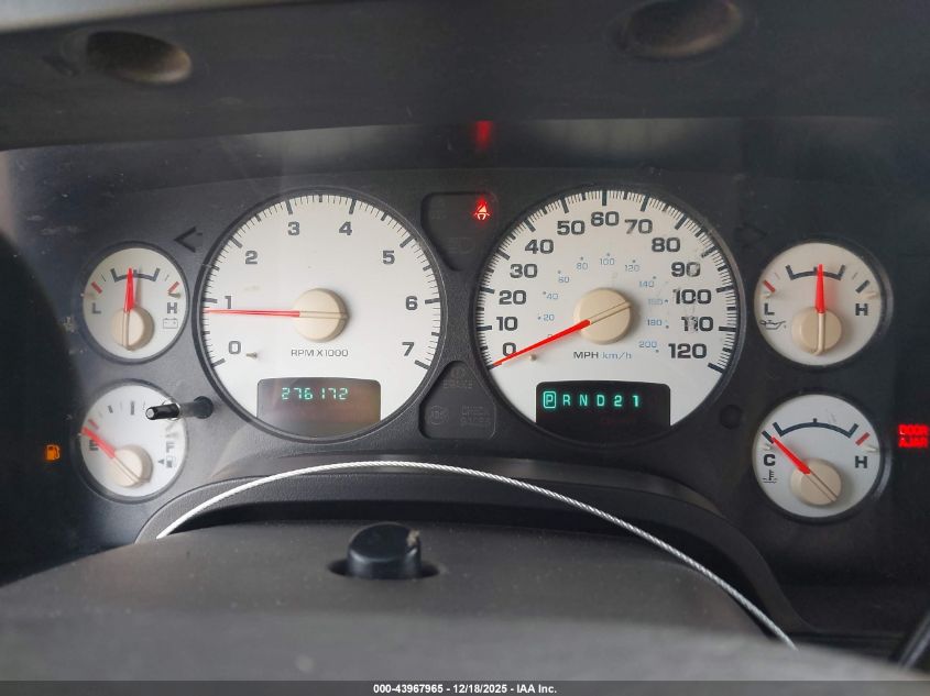 2003 Dodge Ram 1500 Slt/Laramie/St VIN: 1D7HA18D93S320283 Lot: 43967965