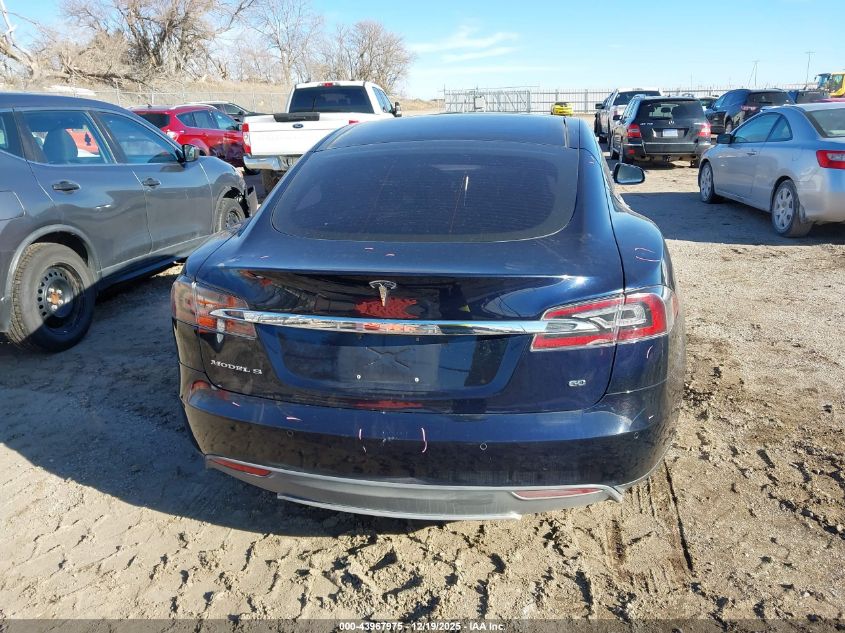 2014 Tesla Model S VIN: 5YJSA1S15EFP50522 Lot: 43967975