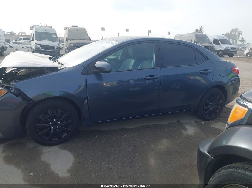 2016 Toyota Corolla Le VIN: 5YFBURHEXGP374228 Lot: 43967976