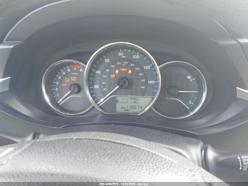 2016 Toyota Corolla Le VIN: 5YFBURHEXGP374228 Lot: 43967976