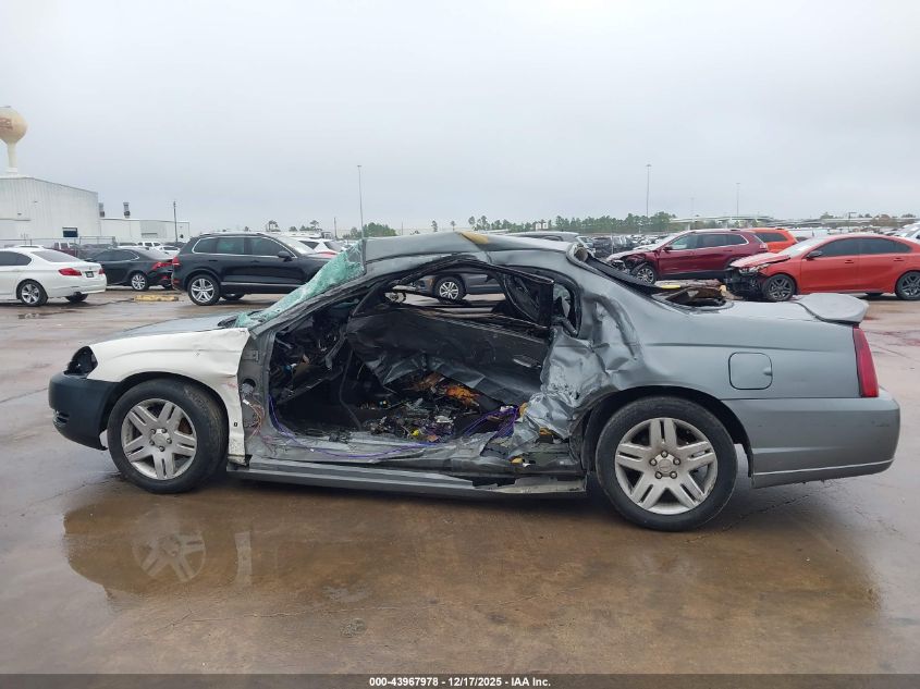 2007 Chevrolet Monte Carlo Lt VIN: 2G1WK16K779405686 Lot: 43967978